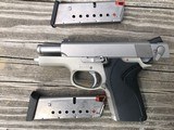 SMITH AND WESSON MODEL 4013 STAINLESS .40S&WMINT CONDITION w/ORIGINAL BOX - 4 of 11
