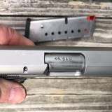 SMITH AND WESSON MODEL 4013 STAINLESS .40S&WMINT CONDITION w/ORIGINAL BOX - 3 of 11