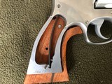 VINTAGE STAINLESS SMITH AND WESSON 686-3 .357 MAGNUM VG CONDITION - 9 of 12