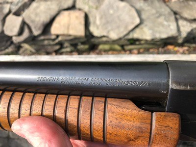 RARE PISTOLGRIPSTEVENS/SAVAGE MODEL 77E 12Ga. COWBOY ACTION SHOTGUN - Image 4 of 11