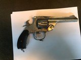 ANTIQUE TOP BREAK SMITH AND WESSON 1ST.MODEL? .44 Cal REVOLVER - Image 1 of 13