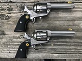MATCHED PAIR STAINLESS RUGER NEW VAQUERO .357 SASS CONSECTIVE SERIAL NUMBERS - 2 of 10