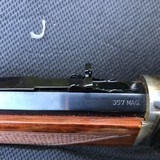 TAYLOR UBERTI COWBOY SHOOTERMODEL 1873 LEVER ACTION .357 RIFLE - 14 of 15