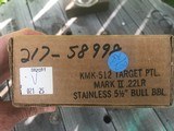 RUGER STAINLESSMARK 2 TARGET PISTOL.22lr. w/ORIGINAL BOX AND PAPERWORK - Image 4 of 12