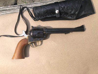 IVER JOHNSON UBERTI SA .44 MAG PISTOL w/HOLSTER - Image 1 of 12