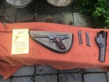 VINTAGE COLT HUNTSMAN .22 SEMI-AUTO PISTOL w/HOLSTER - Image 1 of 8