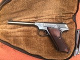 VINTAGE COLT HUNTSMAN .22 SEMI-AUTO PISTOL w/HOLSTER - Image 3 of 8