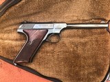 VINTAGE COLT HUNTSMAN .22 SEMI-AUTO PISTOL w/HOLSTER - Image 2 of 8