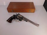 1962 SMITH & WESSON MODEL 29 NO DASH NICKEL 8 3/8” 4 SCREW 44 MAG WOW! - 2 of 15