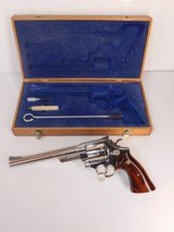 1962 SMITH & WESSON MODEL 29 NO DASH NICKEL 8 3/8” 4 SCREW 44 MAG WOW! - 7 of 15