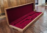 Colt SAA Winchester 94 Two Gun Presentation Case - Heavy Oak - VERY RARE! - 1 of 10