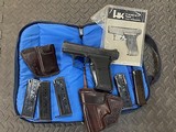 HK P7 M8 9mm x 19 with 5 Mags, Holster, Mag Pouch, Case - 1 of 13