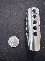 JMS Tactical 30 Cal Pineapple Muzzle Brake Stainless Steel