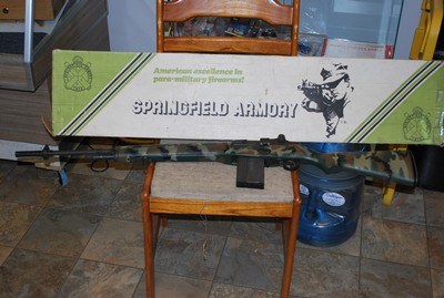 Springfield Armory M1A 7.62mm Camoflauge Fiberglass Stock