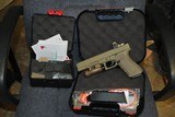 Coyote Tan Glock 40 MOS Gen 4 10mm - 2 of 16