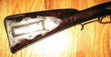Chuck Edwards Early Colonial Style Flintlock Rifle, 54 Cal, Swamped Barrel, Chamber's Lock - 2 of 15