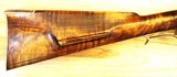Left handed Isaac Haines Flintlock Rifle. Colerain swamped 45 Cal, Siler Lock - 7 of 15