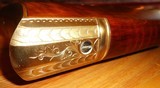 Left handed Isaac Haines Flintlock Rifle. Colerain swamped 45 Cal, Siler Lock - 13 of 15