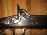 Ron Scott Custom Lancaster Rifle, Swamped Getz Barrel, Bob Roller Lock, 45 Caliber, Engraved, Carved - 14 of 15