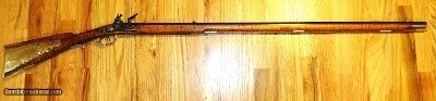 Lancaster Flintlock Rifle, 45 Cal, Siler Lock, Curly Maple, Engraved. Siler Double Set Triggers, German Silver Furniture