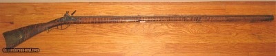 Peter Gonter Antique Original Rifle, 1800 Flintlock, 46" Swamped. Muzzleloader