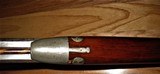 Antique SXS John Crossland Combo Rifle (.335 cal) / Smoothbore (.42 cal) Percussion Double Muzzleloader - 9 of 15