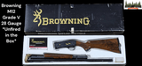 Browning Model 12 Grade V 28 Gauge *Unfired in Box* Made 1991-1992 - 1 of 20