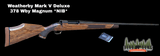 Weatherby Mark V Deluxe 378 Wby Mag *New in Box* STUNNING WOOD! - 1 of 10
