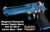 Magnum Research Desert Eagle Mark XIX 50 AE Carbo Blue *New in Box* - 1 of 2