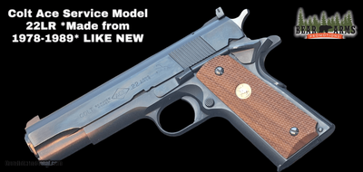 Colt Ace 22LR LIKE NEW *Made 1978-1989*