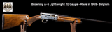 Browning A-5 Lightweight 20 Gauge -Made in 1969- BELGIUM 28