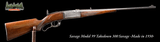Savage 99 Takedown 300 Savage -Made in 1930- w/Lyman tang peep - 1 of 20