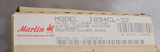 Marlin 1894CL Classic 32-20 -Unfired in the Box- JM Stamped - 20 of 20