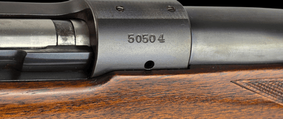 Winchester Pre-64 Model 70 Carbine 9mm or 9x57 Mauser -Made in 1945- ULTRA RARE - Image 15 of 20