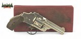 Smith & Wesson New Departure 38 S&W w/original box NICKEL *MADE 1890-1898*
