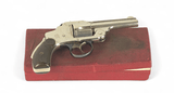 Smith & Wesson New Departure 38 S&W w/original box NICKEL *MADE 1890-1898* - 20 of 20