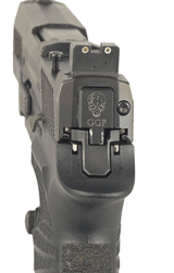 Sig Sauer P320 9mm -w/case, 9 magazines, compact frame, extras- 4