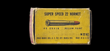 Winchester Super Speed 22 Hornet 46 Grain Hollow Point (FULL BOX) - 2 of 10