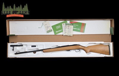 Remington 581 "Sportsman" 22LR
UNFIRED IN BOX
RARE SINGLE SHOT ADAPTOR MODEL