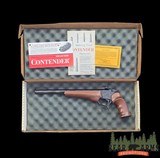 Thompson Center Contender Super 14 44 Magnum -UNFIRED IN BOX w/holster 1986