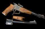 Thompson Center Contender 223 Rem w/extra 45ACP barrel & forearm 10