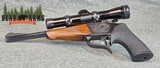 Thompson Center Contender 256 Win Mag w/Leupold 2x scope *MADE 1972* - 1 of 12