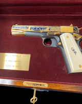 Colt 1911 George Patton Tribute 45ACP UNFIRED IN THE CASE AMERICA REMEMBERS #180 of 500 - 1 of 1