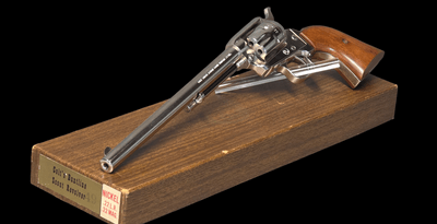 Colt Single Action Scout Buntline 22LR/22 Magnum Nickel -Unfired in the Box- MADE 1969 - Image 12 of 12