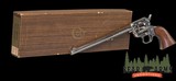 Colt Single Action Scout Buntline 22LR/22 Magnum Nickel -Unfired in the Box- MADE 1969