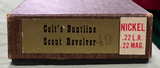 Colt Single Action Scout Buntline 22LR/22 Magnum Nickel -Unfired in the Box- MADE 1969 - 5 of 6