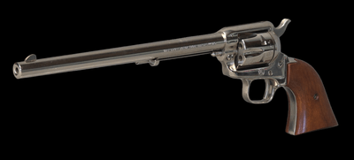 Colt Single Action Scout Buntline 22LR/22 Magnum Nickel -Unfired in the Box- MADE 1969 - Image 6 of 12