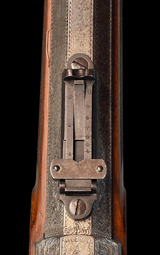 Remington Keene Sporting Rifle 45-70 RARE EXHIBITION GRADE NICKEL ENGRAVED - Image 7 of 20