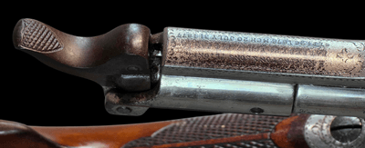 Remington Keene Sporting Rifle 45-70 RARE EXHIBITION GRADE NICKEL ENGRAVED - Image 10 of 20