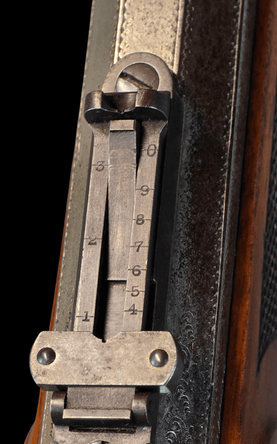Remington Keene Sporting Rifle 45-70 RARE EXHIBITION GRADE NICKEL ENGRAVED - Image 11 of 20